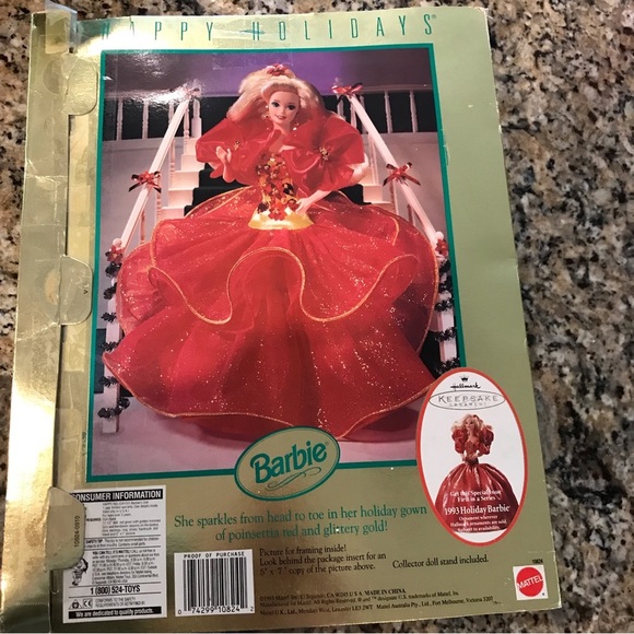 🎄Happy Holidays Hallmark Barbie Special Edition - Picture 3 of 11